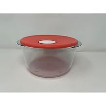 PLESIU YMR Supplies for Tupperware Rock N Serve Microwave Dish 3L Cup Round