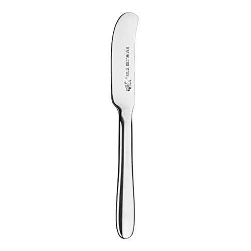 Tala Performance Stainless Steel Butter Knife, High Quality Stainless Steel with Mirror Polish Finish, Dishwasher Safe