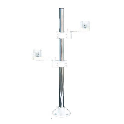 Live Creator ARM-27-22M1 VESA Compatible Top Plate Screw Fixed Multi-Pole Arm for LCD Monitors and LCD TVs (Vertical 2 Screens)