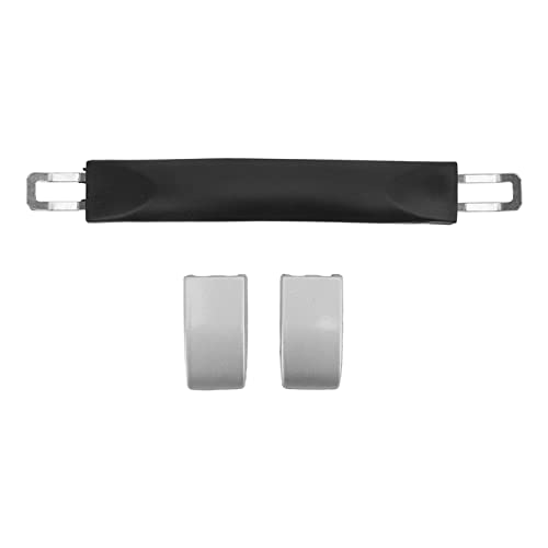 Image of Pilipane Luggage Handle Pull, Luggage Handle Replacement Parts, 9 7 Inch Total Length Flexible Spare Strap Handle Grip Replacement with Metal End hat for Travel Boxes Cases