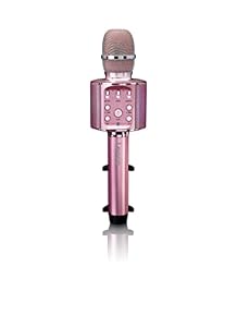 Lenco BMC-090PK - Karaoke Maschine Kinder - Karaoke Mikrofon Kinder