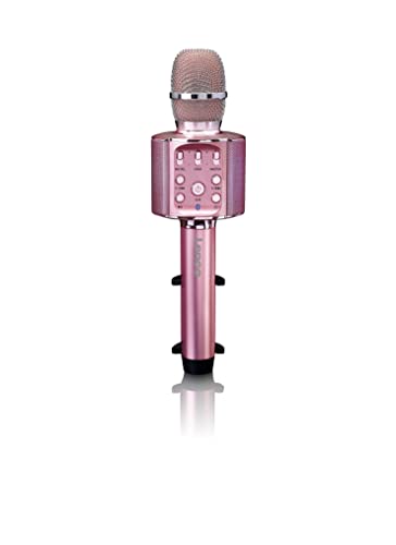 Lenco BMC-090PK - Karaoke Maschine Kinder - Karaoke Mikrofon Kinder