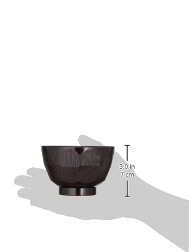 Amazon.co.jp: 山中塗 レンジ はつり 汁椀 ペアセット 曙&根来 M16334