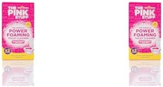 Stardrops – The Pink Stuff – The Miracle Power Foaming Toilet Cleaner – 2 Treatments – Self Activating Pink Foam (Pack of 2)