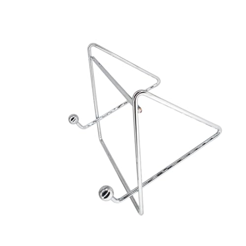ABOOFAN 1Pc Silver Recipe Rack Vertical Kitchen Supply for Organizing Menus Magazines Notebooks Space Saving Stand for Home Restaurant Use