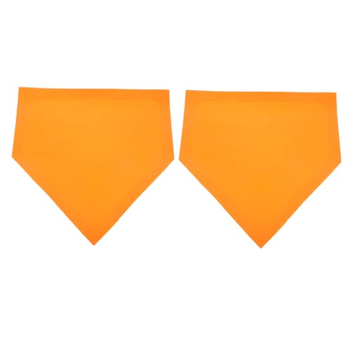 KESYOO Gym Teachers Tool 2pcs Baseball/Softball Home Plate Flat Disc Markers Batting Practice Aid