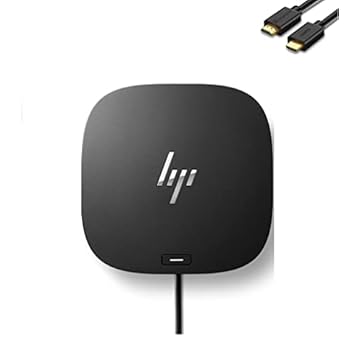 Mais recente HP USB-C Dock G5 - Replicador de porta de dock station (Ethernet de 1 Gbps, 4 portas USB 3.0, 1 USB Tipo-C, 1 HDMI 2.0, 2 DisplayPort, cabo HDMI IST) - Laptops compatíveis USB-C universais