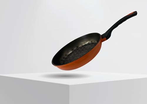 10'' 3D Diamond Coating Non-Stick Frying Pan Kitchen Cookware Cooking Pan