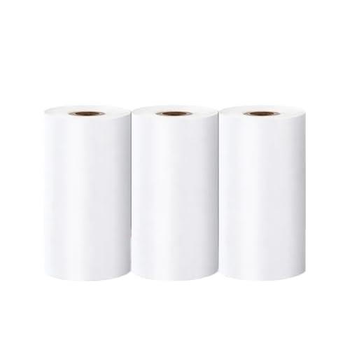 Papier thermique pour appareil photo enfant 57x25mm blanc en rouleau x3