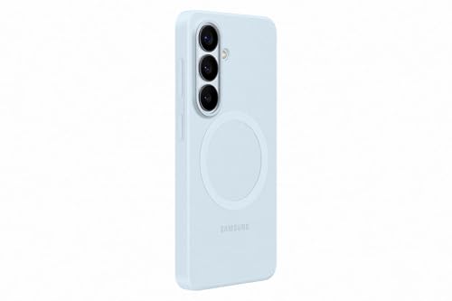 Image of Samsung Galaxy S26 Silicone Magnet Phone Case, Soft-Touch, Durable Grip, Great Feel, Light Blue