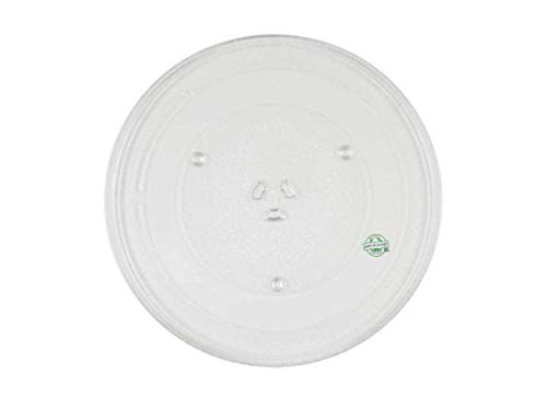 GLOB PRO SOLUTIONS WB49X10063 Microwave Turntable Glass Plate 14 ¼ Inches Replacement for and compatible with GE WB49X10063 Heavy DUTY