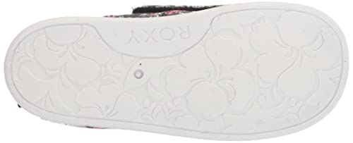 Roxy Girls Tw Bayshore Sneaker Shoe, Black W/Pink 223, 9 Toddler #TOP3