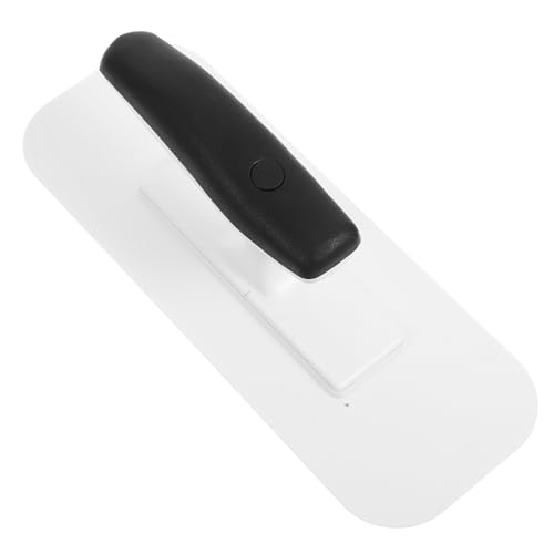 Hemobllo Llana de Plástico para Enyesar Mango Ergonómico Paleta de Acabado Curvada D1147-H Herramienta Ligera para Alisar Paredes y Decoración Artística Uso Profesional Construcción