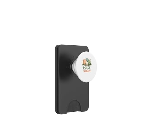 Bocce is my Therapy PopSockets PopWallet MagSafe el regalo ideal para aficionados a la petanca