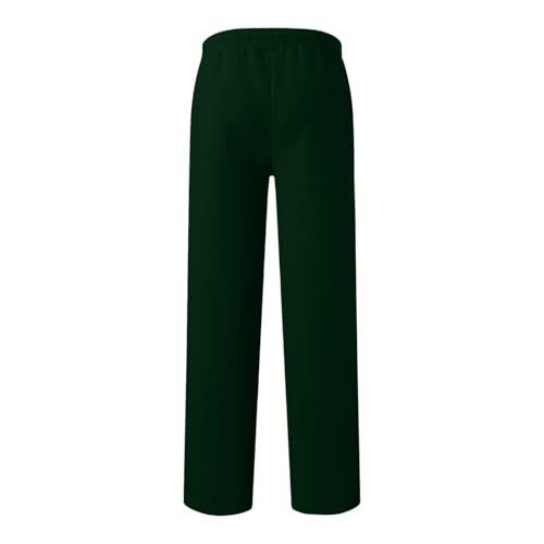 Baggy Sweatpants for Boys Teens Athletic Basketball Joggers Sweat Pants Drawstring Elastic Waist Open Bottom Trousers3