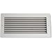Shoemaker 905 32" X 44" Horizontal Fixed Grille Aluminum Airfoil Blade