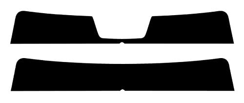 True Line Automotive Precut Sun Visor Window Tint Film Compatible with Volkswagen Jetta Sedan 2012-2018 - 5% Visor Only - Sunshade for Car Windshield - Sun Visor for Car Windows - Tint Kit