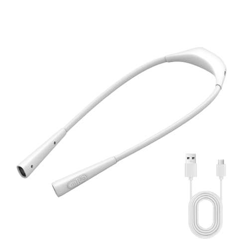 Luz de cuello recargable, plegable, recargable, 5 brillos regulables, luz de lectura alrededor del cuello para costura, para viajes, camping, al aire libre, costura, amantes de las manualidades