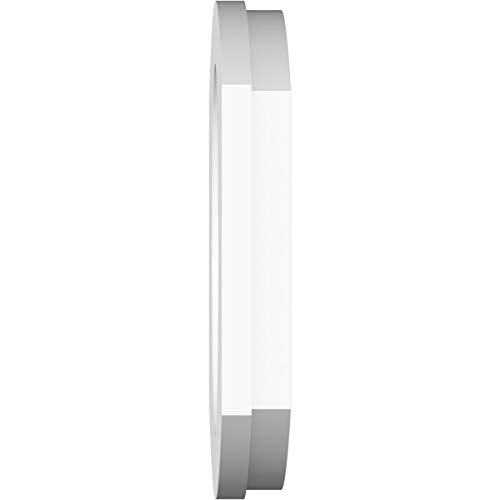 Image of Ekena Millwork CMP10X6KY2-05000 Kailey Architectural Grade PVC Contemporary, Two Piece Urethane Ceiling Medallions 10 inchW x 6 5 /8 inchH x 5 inchID x 5 1 /4 inchC x 1 inchP