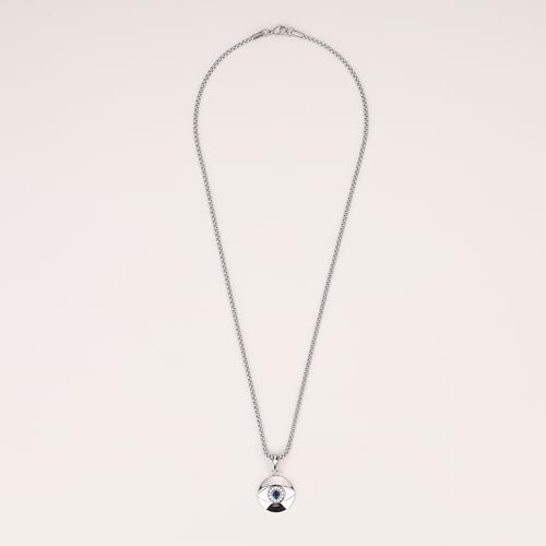 GAVU Men’s Stainless Steel Pendant Necklace, Protection Necklace Evil Eye Necklace for Men4