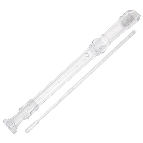 ifundom Recorder Instrument for Boys and Girls 8 Hole Plastic Flute Abs Material Recorder Flute Toy for Music Education