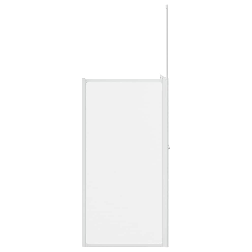 Parete doccia pieghevole a forma di L, 70 x 120 x 137 cm, 4 pezzi