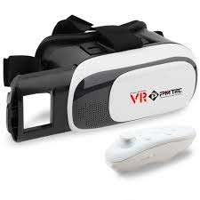 Oculos de Realidade Virtual 3D Vr Box + Controle Bluetooth