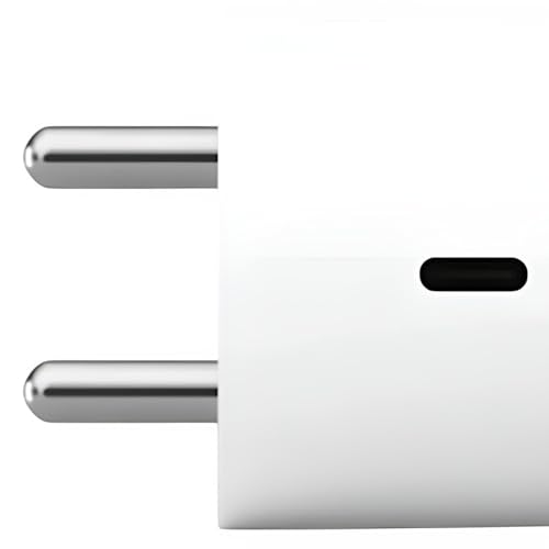 Image of Original 45W Type-C Power Adapter Compatible with Google Pixel 9, 8, 7, 6 Series, Tablet, Slate, and Pixel Buds, White