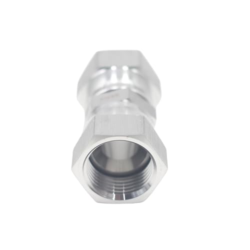 Image of HFS(R) 3 /4 inch Female JIC Swivel x 3 /4 inch Female JIC Swivel Nut Union Stainless Steel 304