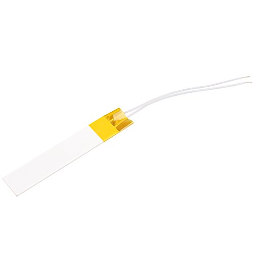 HALJIA 12V 70W Wired MCH Metal Ceramic Heater Plate Heating Element 70mm x 15mm