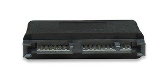 Cable Extensor Micro SATA 16-Pin Macho a Hembra 12 pulgadas miniatura 3