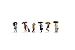 Noch 15523 HO Scale 1:87 Figures: People in The Rain - New 2023
