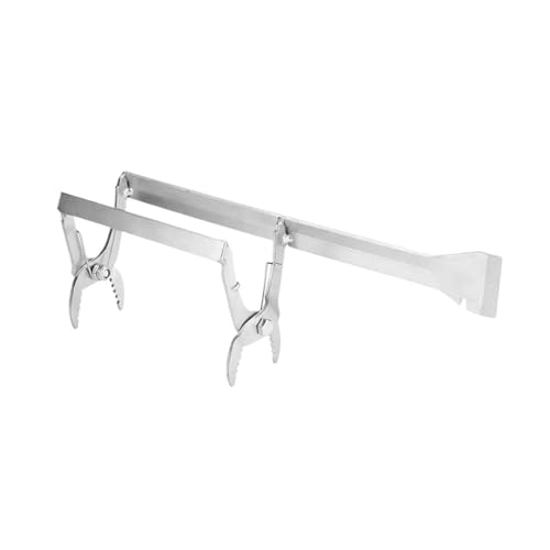 Outils apicoles en acier inoxydable avec 2 pinces de pelle et grattoir métal pour cadre