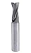 Accusize Industrial Tools 1/2'' by 1/2'' Dia, 1'' Flt Length, 3'' Oal, 1/64'' Corner Radius, Carbide Tipped End Mill for Aluminum, 0193-6327