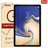 [2-Pack] Samsung Galaxy Tab S4 Screen Protector,Jbao Direct 9H Hardness [Anti-Scratch][Anti-Fingerprint][Bubble-Free][HD-Clear] Tempered Glass for Samsung Galaxy Tab S4 (10.5 inch)