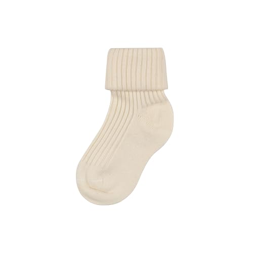 DILLING Chaussettes en laine mérinos bio pour bébé, nature, 12 mois