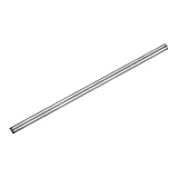 QUARKZMAN Titanium Rundstab 0.24 Zoll Durchmesser(6mm) 8 Zoll Länge GR2 Metall Massiv TA2 Titanium Rundstab Stange Für Modellflugzeug Auto Schiff DIY Handwerk