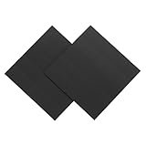 SUPVOX 50 Stück Kleine Selbstklebende Gummimagnete 20x2mm Quadratisch Schwarz Flexible Kühlschrankmagnete mit Starker Haftkraft für Whiteboard Fotos und Notizen