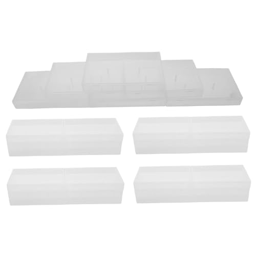 Vintage PP Cassette Tape Storage Case Organizer 10pcs Set