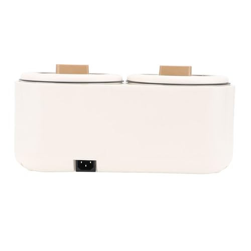 2-in-1-Doppel-Slow-Cooker, Elektrischer Hot-Pot-Buffet-Servierer und Wärmer mit 2 Abnehmbaren Keramiktöpfen, Multifunktionaler, Automatischer, Intelligenter Isolierung,