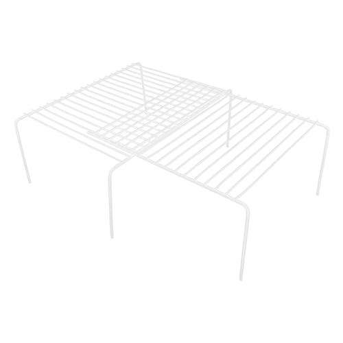 LIGIGWASH Estante Extensible de Hierro para Especias y Utensilios Organizador de Mesa para Cocina Soporte Resistente y Compacto para Condimentos Hogar y Salón Color Beige