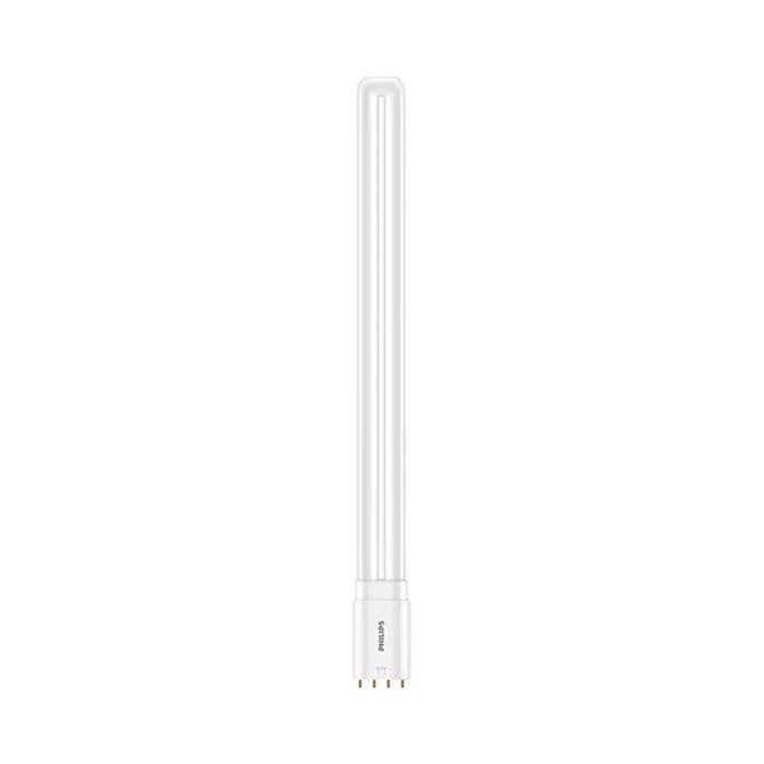 Philips CorePro LED PL-L 24W 2G11 4-Pin Lamp, 55W Equivalent, 4000K Cool White, 3400 Lumens, EM & Mains Compatible, CFL Replacement