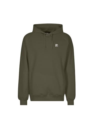 Sweat Fila vert homme Fam0321 pour éviter le froid avec un look urbain