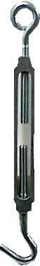 Hampton Zinc-Plated Aluminum/Steel Turnbuckle 350 lb.