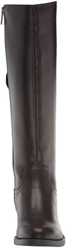 Tommy Hilfiger Women's Rydings Equestrian Boot, Dark Brown, 7.5 | Image 1