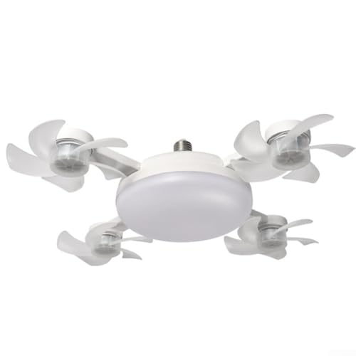 Ventilateur de plafond à LED à flux d'air réglable pour un confort personnalisé