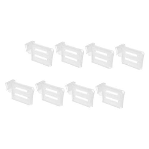 Tofficu 8 piezas Separadores Ajustables para Puerta Lateral de Refrigerador Divisores Telescópicos Duraderos para Organización de Compartimentos y Almacenamiento de Bebidas y Condimentos