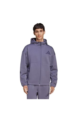Image of adidas Men Track Tops | M Z.N.E. Fz | Purple |