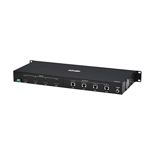 Image of Tripp Lite 4x4 HMDI Over Cat6 Matrix Switch Kit, 4K @ 60Hz Quality, Switch Plus Included 4X Pigtail Receivers Kit, Extend up to 230 Feet Away, TAA Compliant, 1-Year Warranty (B127A-4X4-BH4PH)