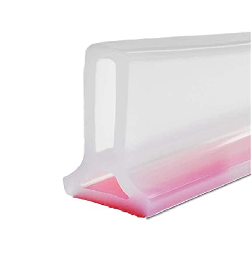Butée de douche en silicone transparent de 1M pour le sol de la salle de bain